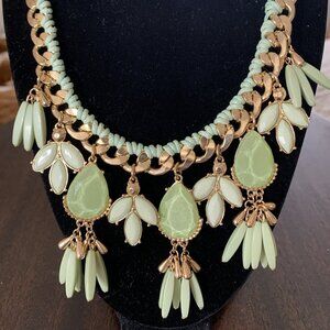 NEW Pale Green Necklace